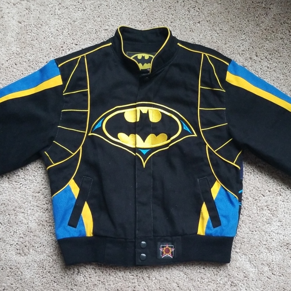 NWOT: Kids Batman Race Car Jacket